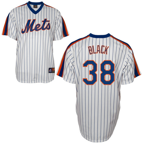 Vic Black #38 MLB Jersey-New York Mets Men's Authentic Home Alumni Association Baseball Jersey